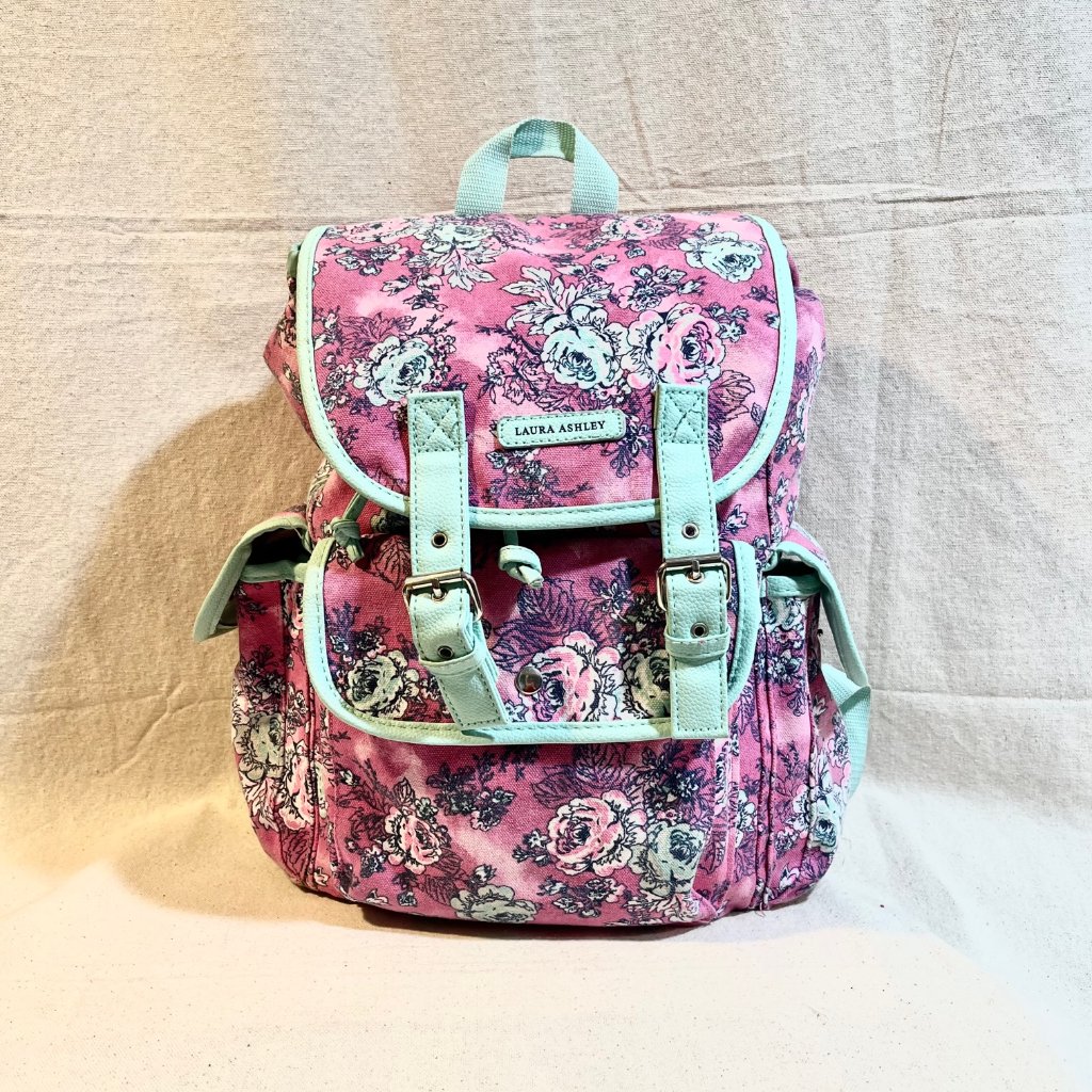 Laura Ashley Backpack Euc
